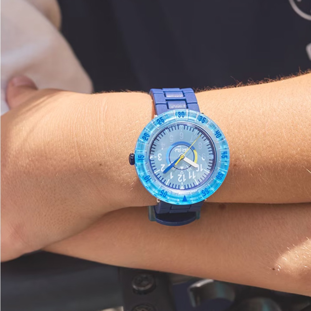 Flik Flak kids' watch BLUEBRICK - Picture 2 of 6